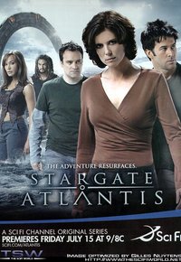 Plakat Filmu Gwiezdne Wrota: Atlantyda (2004)